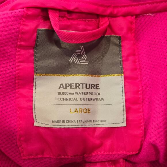 Aperture Pink Snow Pants Skiing Snowboarding Waterproof Outerwear Large - Picture 6 of 8